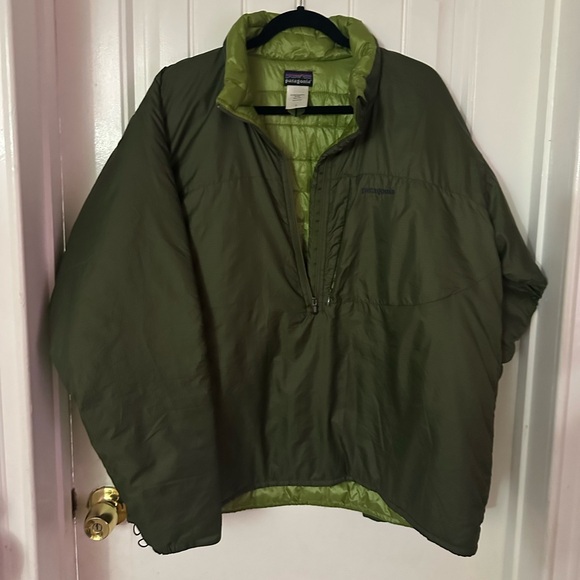 Vintage Patagonia Micro Puff Insulated Das Parka Pullover Jacket Coat